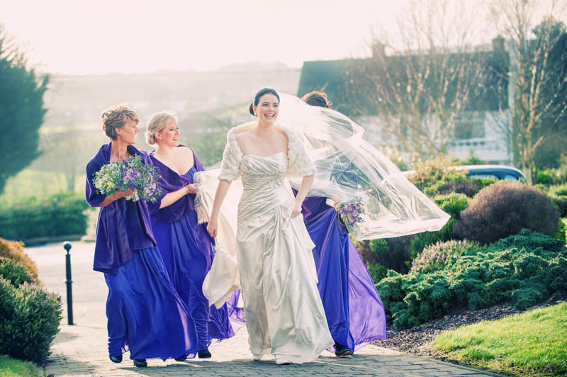 purple bridesmaid dresses